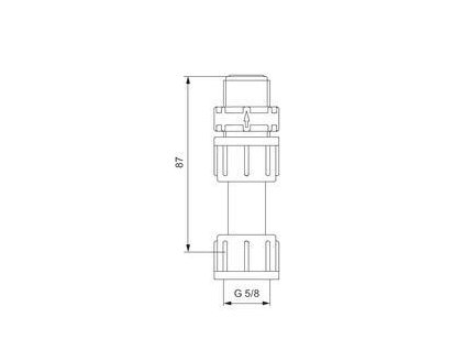 95730327 Protitlaký ventil PVC/V pro DDA-FCM/FC do 1 l/h GRUNDFOS