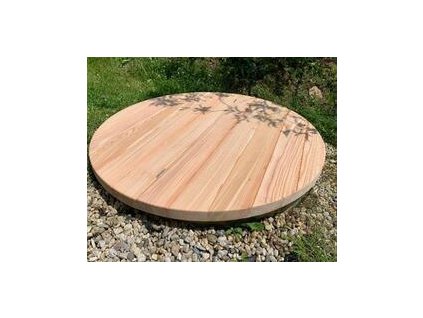 Víko - zastropení k ČOV BC6 - dřevěné s nátěrem