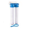 Potrubní filtr dvojitý Waterfilter 22SLc (1")