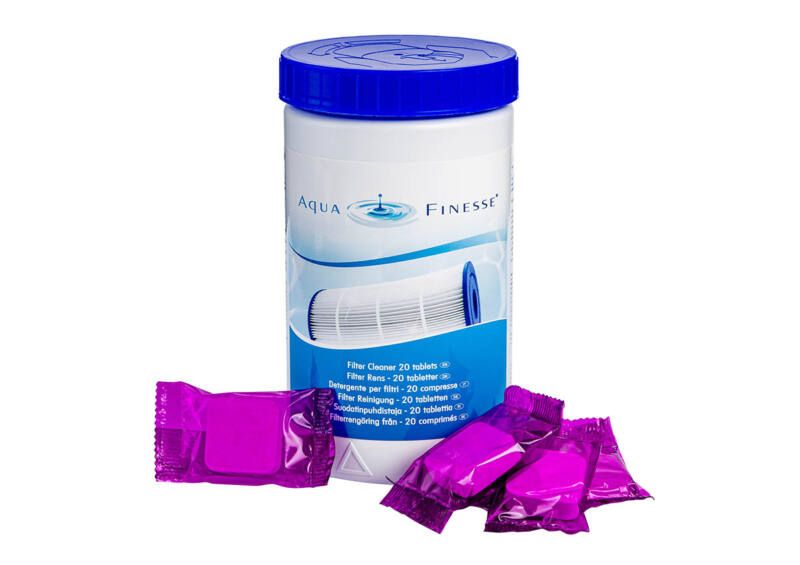 AquaFinesse Filter Cleaner – správné čištění filtrační kartuše do vířivky