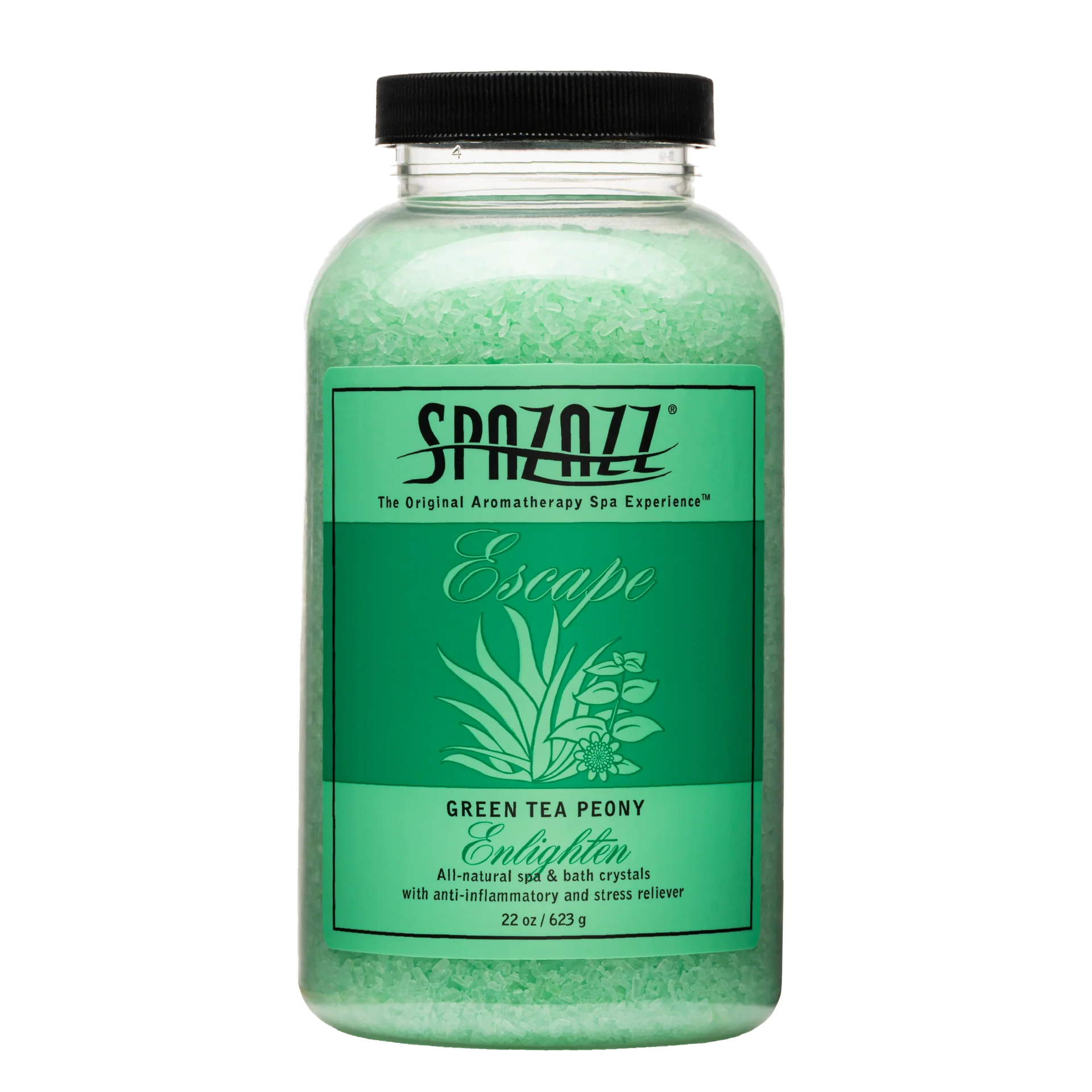 Spazazz Escape Crystals Green Tea – vůně do vířivky