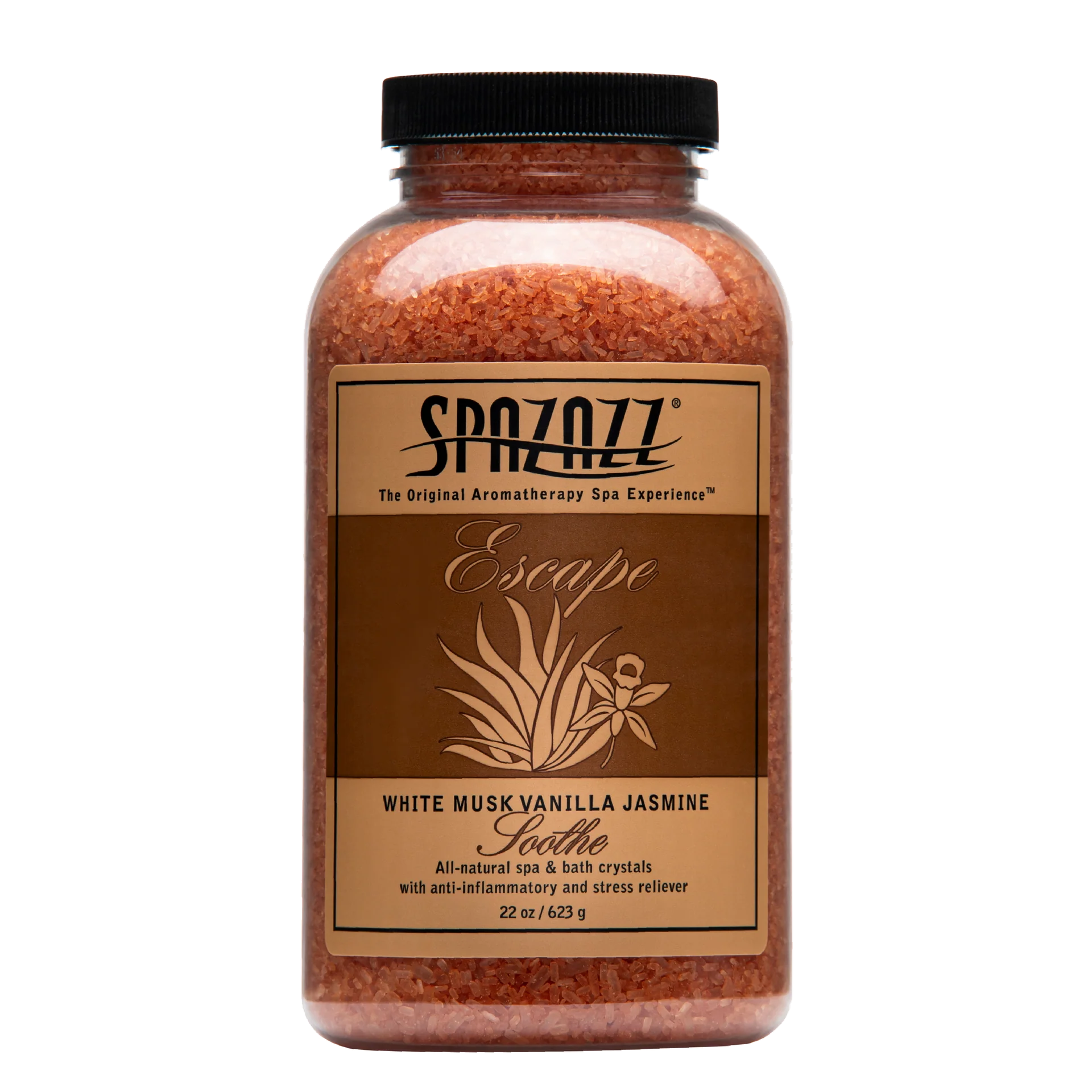 Spazazz Escape Crystals Vanilla – aromaterapeutické krystaly do vířivky