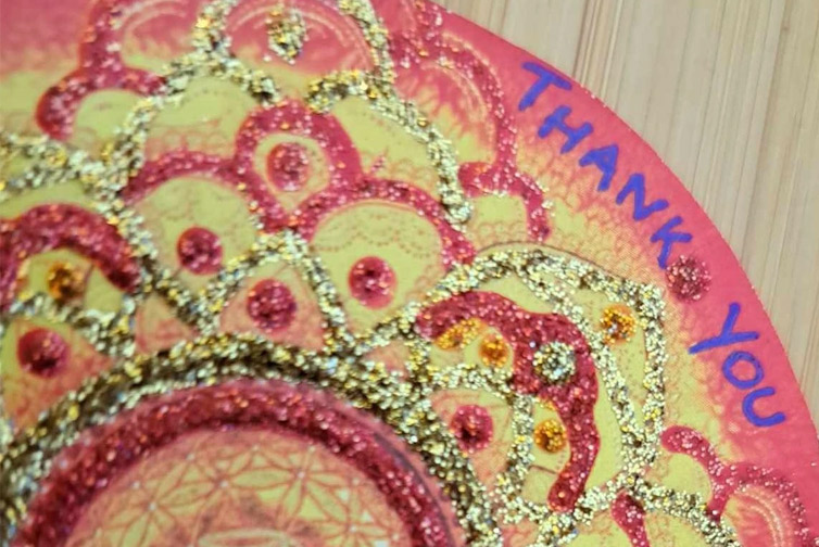 Individualizácia mandaly ako darček