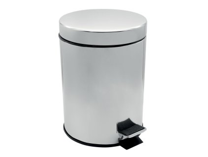 Odpadkový koš kulatý 5 l chrom