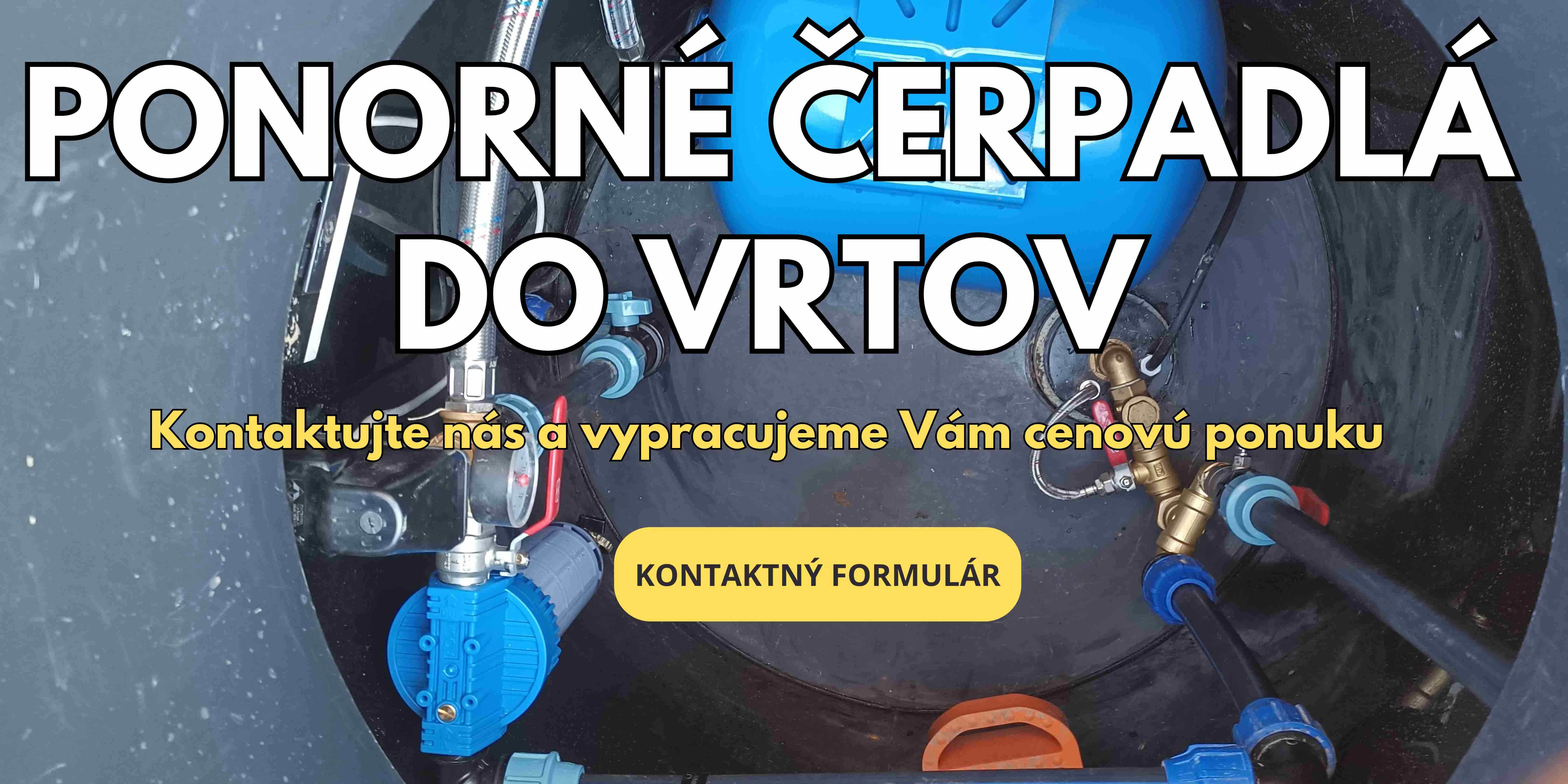 Ponorné čerpadlá
