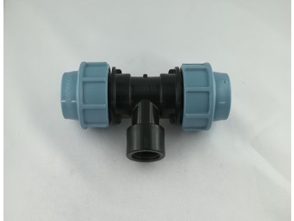 PE T-kus s vnútorným závitom 32x1/2"x32 UNIDELTA