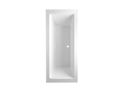 2430 vana rovna lenka 170x75 cm sifon uprostred