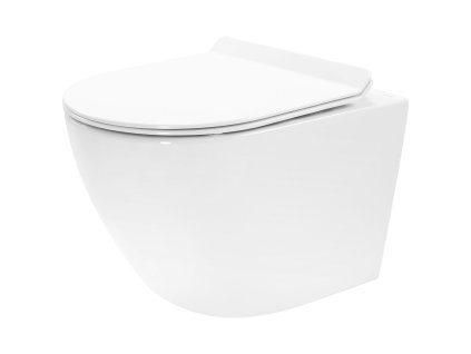 Závesné WC Rea Carter 24cm Rimless