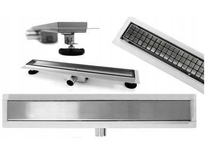 Odtokový žľab Rea Pure Neo 60