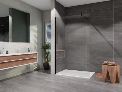 2439 bocna stena walk in black 120 cm cire sklo vratane vzpier