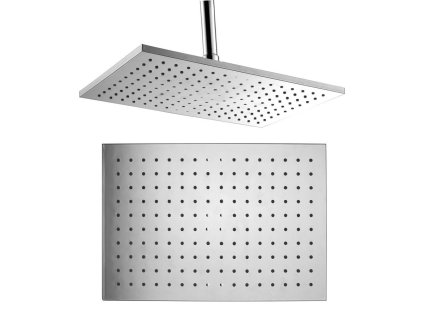 Hlavová sprcha, 200x300mm, ABS/chróm