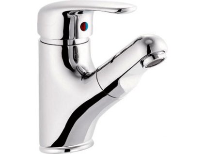 KASIOPEA stojánkova umývadlová batéria s výsuvnou sprškou, chróm