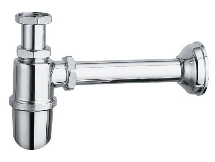 RETRO Umývadlový sifón 5/4", odpad 32mm, chróm