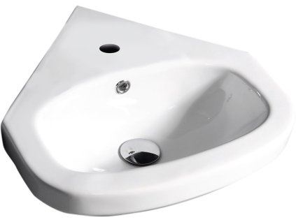 VITROYA keramické umývadlo rohové 46x46cm