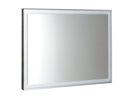 LUMINAR LED podsvietené zrkadlo v ráme 700x500mm, chróm