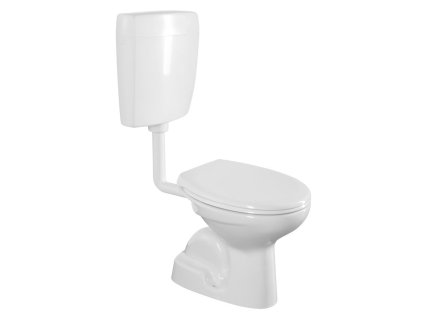WC kombi misa s nádržkou vrátane splachovacej súpravy, spodný odpad, biela