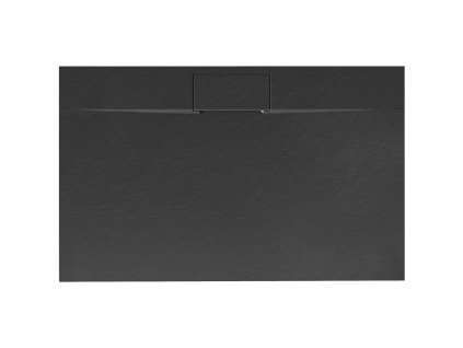 Sprchová vanička REA Bazalt long 80x100 - čierna