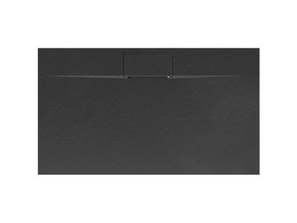 Sprchová vanička REA Bazalt long 80x120 - čierna