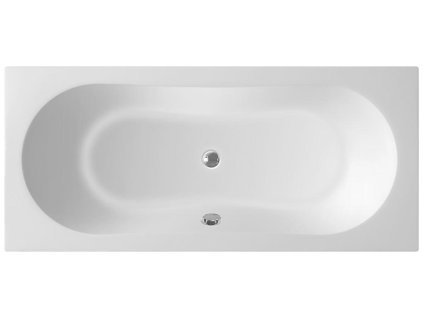 JIZERA vaňa 180x80x39cm bez nožičiek, biela