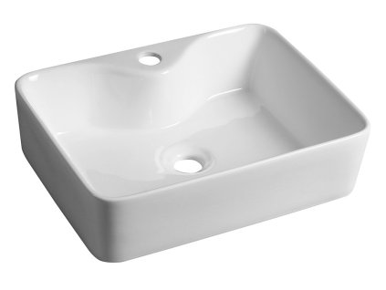 BALENA keramické umývadlo, 48x13,5x37 cm, na dosku