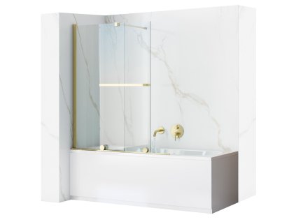 Paravan vaňový Rea Fabian Gold 100