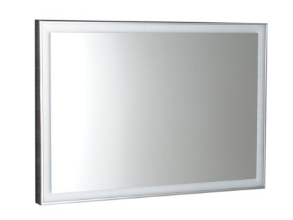 LUMINAR LED podsvietené zrkadlo v ráme 900x500mm, chróm
