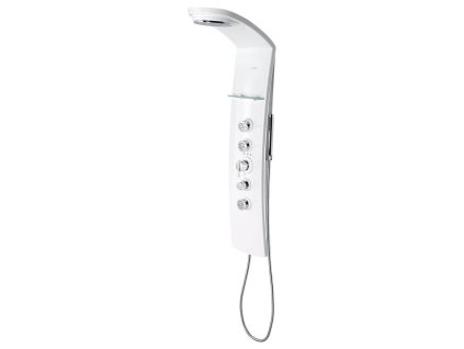 LUK sprchový panel s termostat. batériou 250x1300mm, rohový