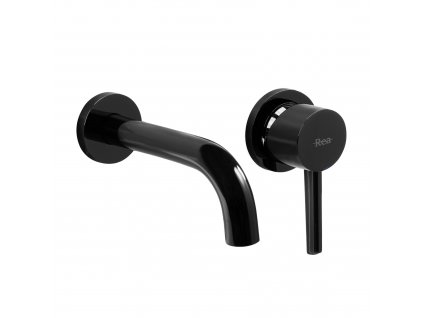 Podomietková umývadlová batéria REA LUNGO - Black Metallic + BOX