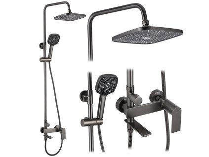 Sprchový set REA STORM Titanium