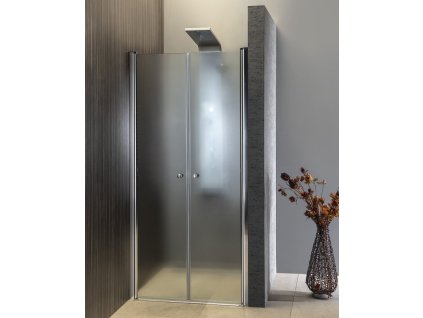 PILOT otočné sprchové dvere dvojkrídlové 1000mm