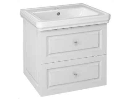 VIOLETA umývadlová skrinka 53,5x52x42,5cm, biela pololesk