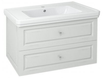 VIOLETA umývadlová skrinka 83x52x46cm + umyvadlo 8788111, biela pololesk