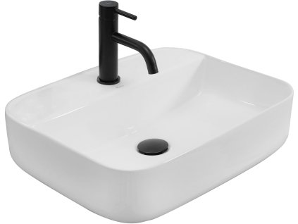 Umývadlo na dosku Rea Martina White