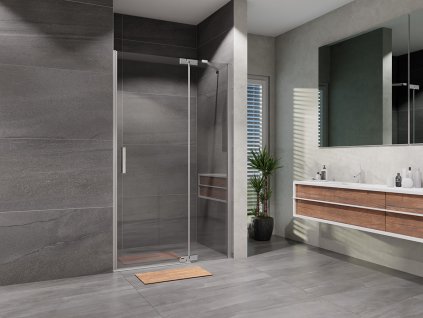 1788 sprchove dvere lusso otvaracie 140 cm cire sklo prave