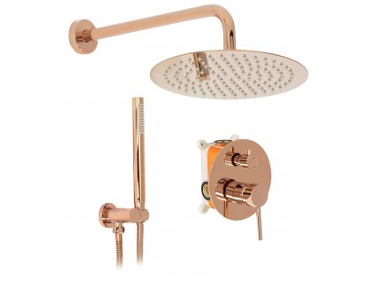 Podomietková sprchová sada Rea Lungo Rose Gold ružové zlato + BOX