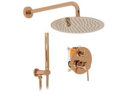 Podomietková sprchová sada Rea Lungo Copper + BOX