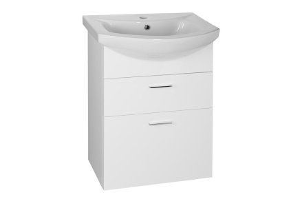 ZOJA umývadlová skrinka zásuvková 50,8x74x29,9 cm, biela