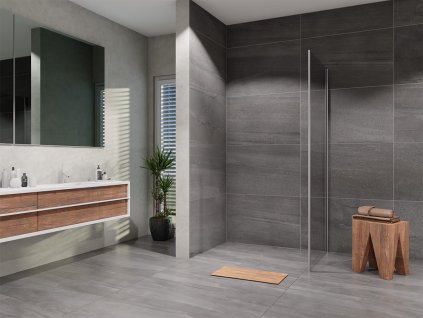 1842 bocna stena lusso soft close 100 cm cire sklo