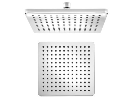 Hlavová sprcha 216x216mm, ABS / chróm