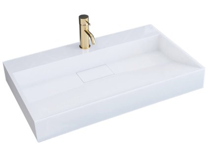 KONGLOMERÁTOVÉ UMÝVADLO NA DOSKU GOYA 70CM