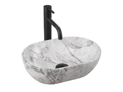 Umývadlo na dosku Rea AMELIA MINI STONE MATT