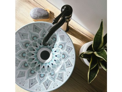 Umývadlo na dosku Rea Mandala