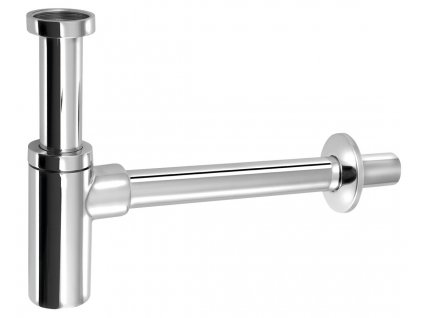 Umývadlový sifón 5/4", odpad 32mm, guľatý, chróm
