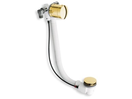 Vaňová súprava s napúšťaním, bovden, dĺžka 775mm, zátka 72mm, zlato