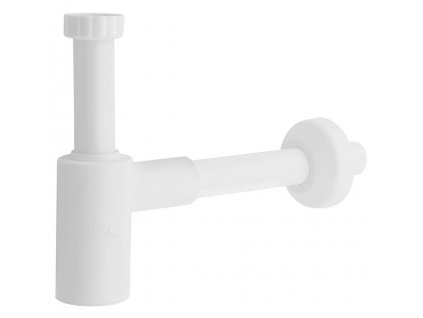 CRONO umývadlový sifón 5/4", 32 mm, biela