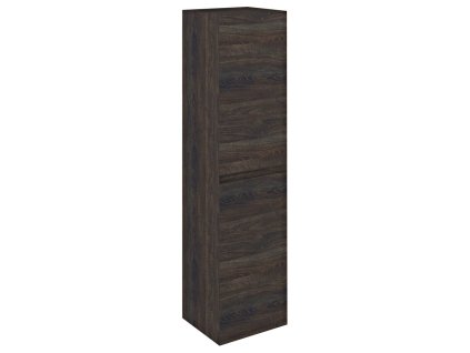 MORIAN vysoká skrinka 35x140x30cm, dub čierny