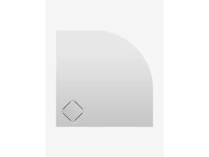 1500 sprchova vanicka z liateho mramoru linde obluk 90x90 cm r550