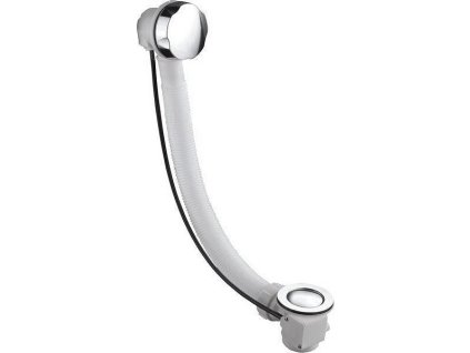 Vaňová súprava s bovdenom, dĺžka 700mm, bez sifónu, mosadz/chróm