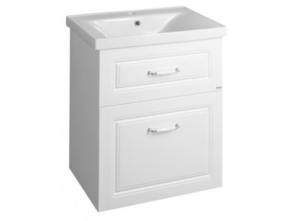 FAVOLO umývadlová skrinka 57x72,5x44,6 cm, biela mat