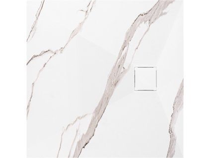 Sprchová vanička Magnum CARRARA WHITE 90x90